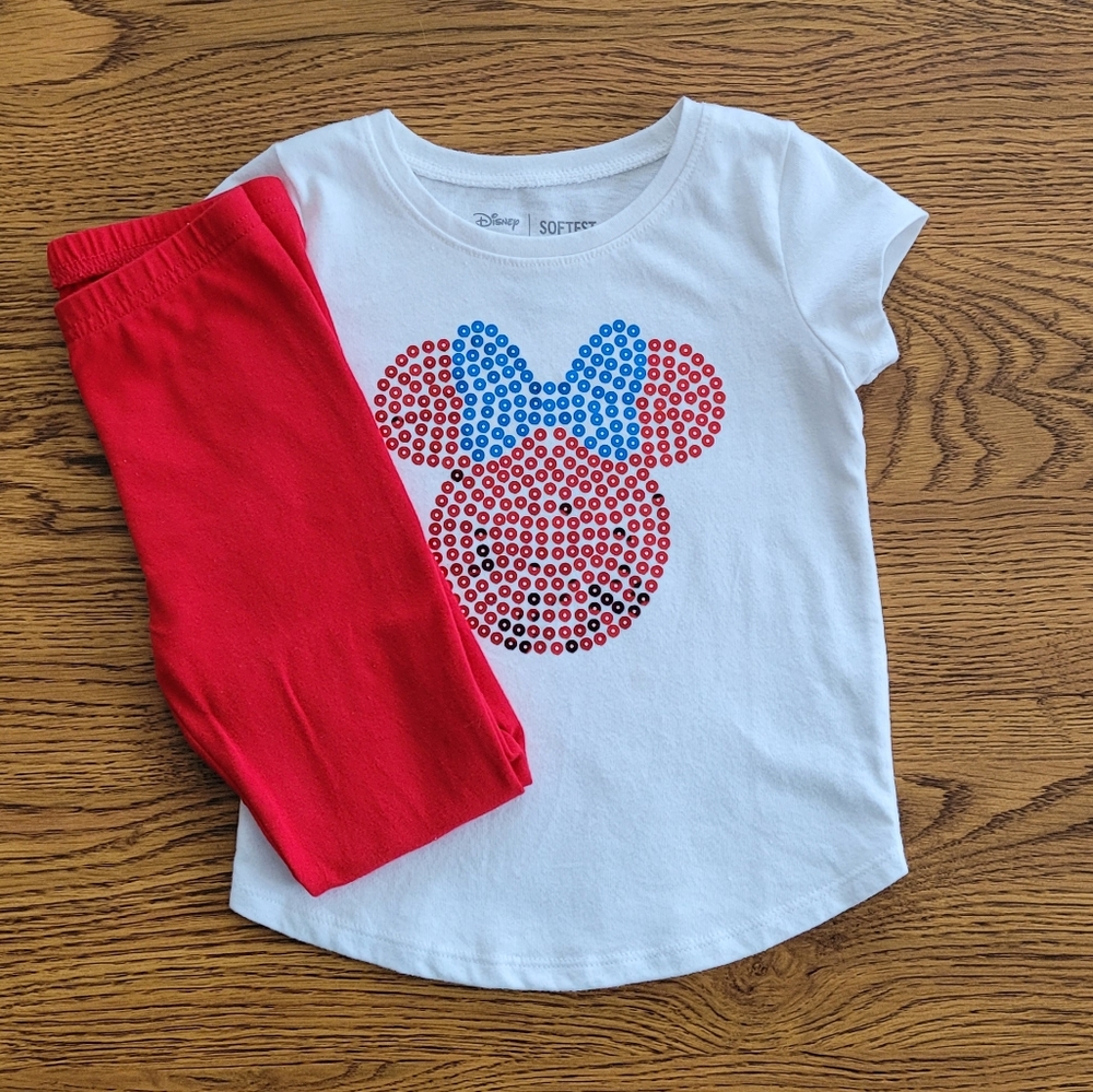 3T Minnie Mouse Pants Outfit